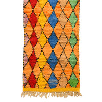 Vintage Moroccan Runner 2.1 x 11.8 feet / 66 cm x 362 cm - Ettilux Home