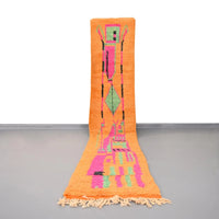Vintage Moroccan Runner Rug 2.4 x 13 feet / 73 x 396 cm - Ettilux Home