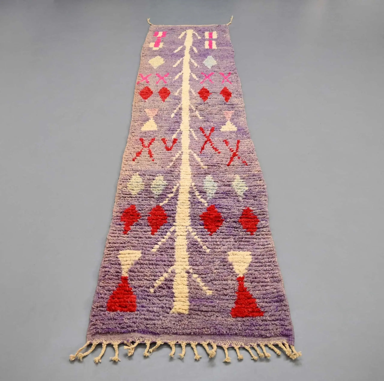 Vintage Runner Moroccan Rug 2.2 x 10.9 feet - Ettilux Home