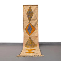 Vintage Runner Moroccan Rug 2.3 x 10 feet / 71 x 305 cm - Ettilux Home