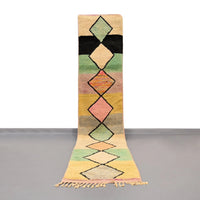 Vintage Runner Moroccan Rug 2.3 x 11.7 feet / 71 x 358 cm - Ettilux Home
