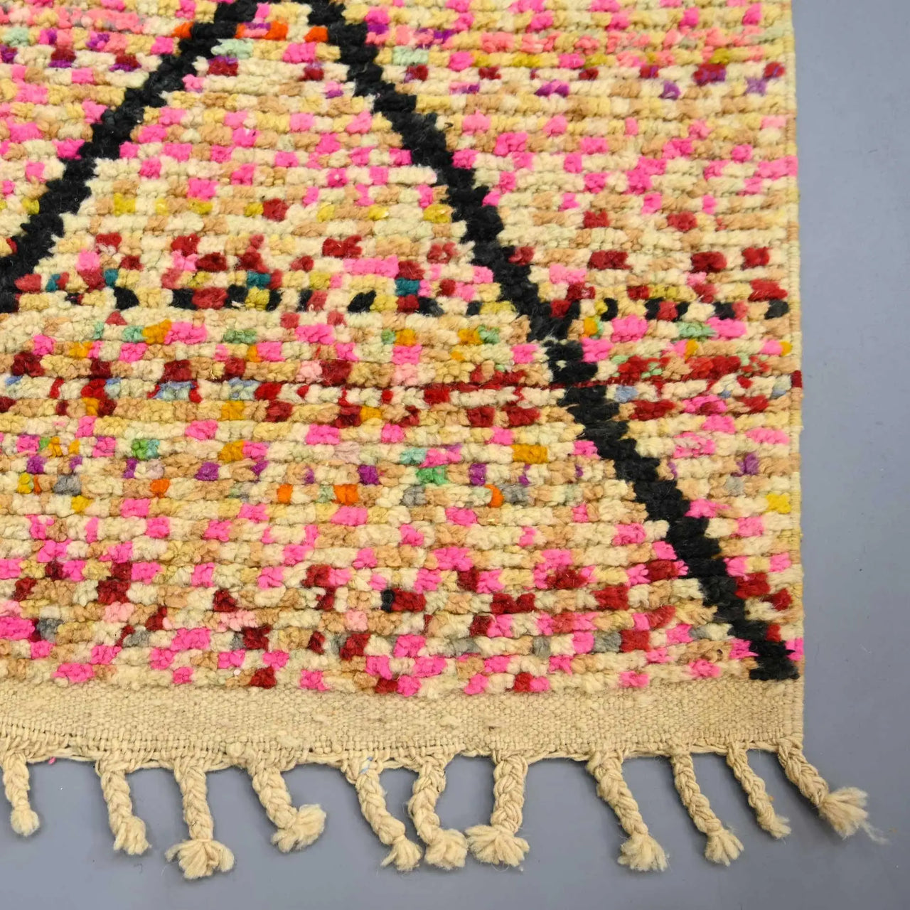 Vintage Runner Moroccan Rug 2.3 x 13.2 feet / 72 x 404 cm - Ettilux Home