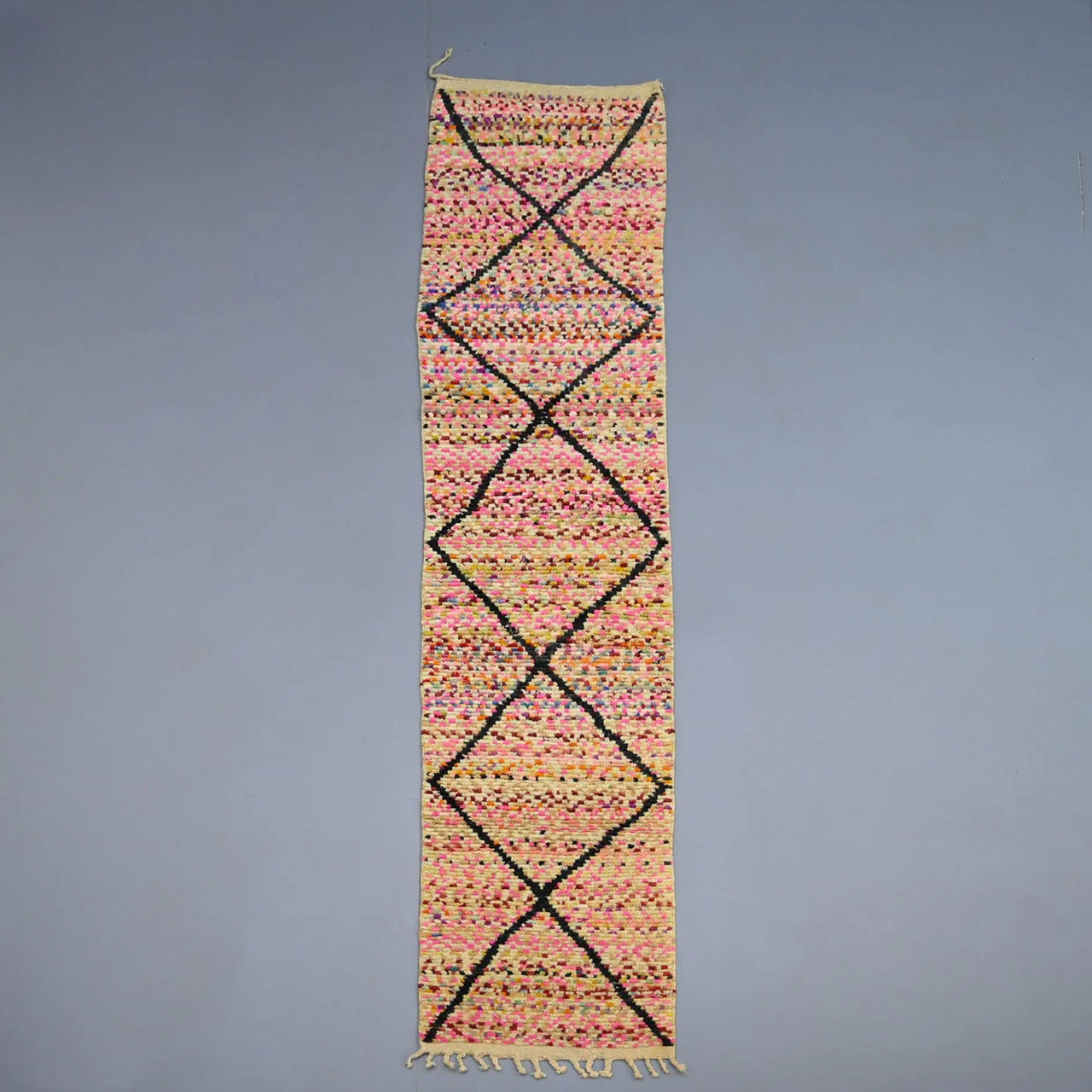 Vintage Runner Moroccan Rug 2.3 x 13.2 feet / 72 x 404 cm - Ettilux Home