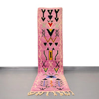 Vintage Runner Moroccan Rug 2.3 x 9.8 feet / 70 x 300 cm - Ettilux Home