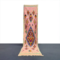 Vintage Runner Moroccan Rug 2.3 x 9.9 feet / 70 x 304 cm - Ettilux Home
