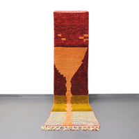 Vintage Runner Moroccan Rug 2.4 x 10.4 feet / 73 x 317 cm - Ettilux Home