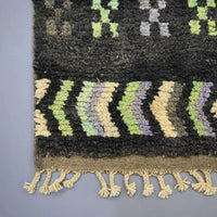 Thumbnail for Vintage Runner Moroccan Rug 2.4 x 16.6 feet / 73 x 506 cm - Ettilux Home