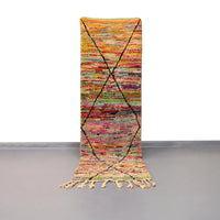 Vintage Runner Moroccan Rug 2.4 x 8.2 feet - Ettilux Home