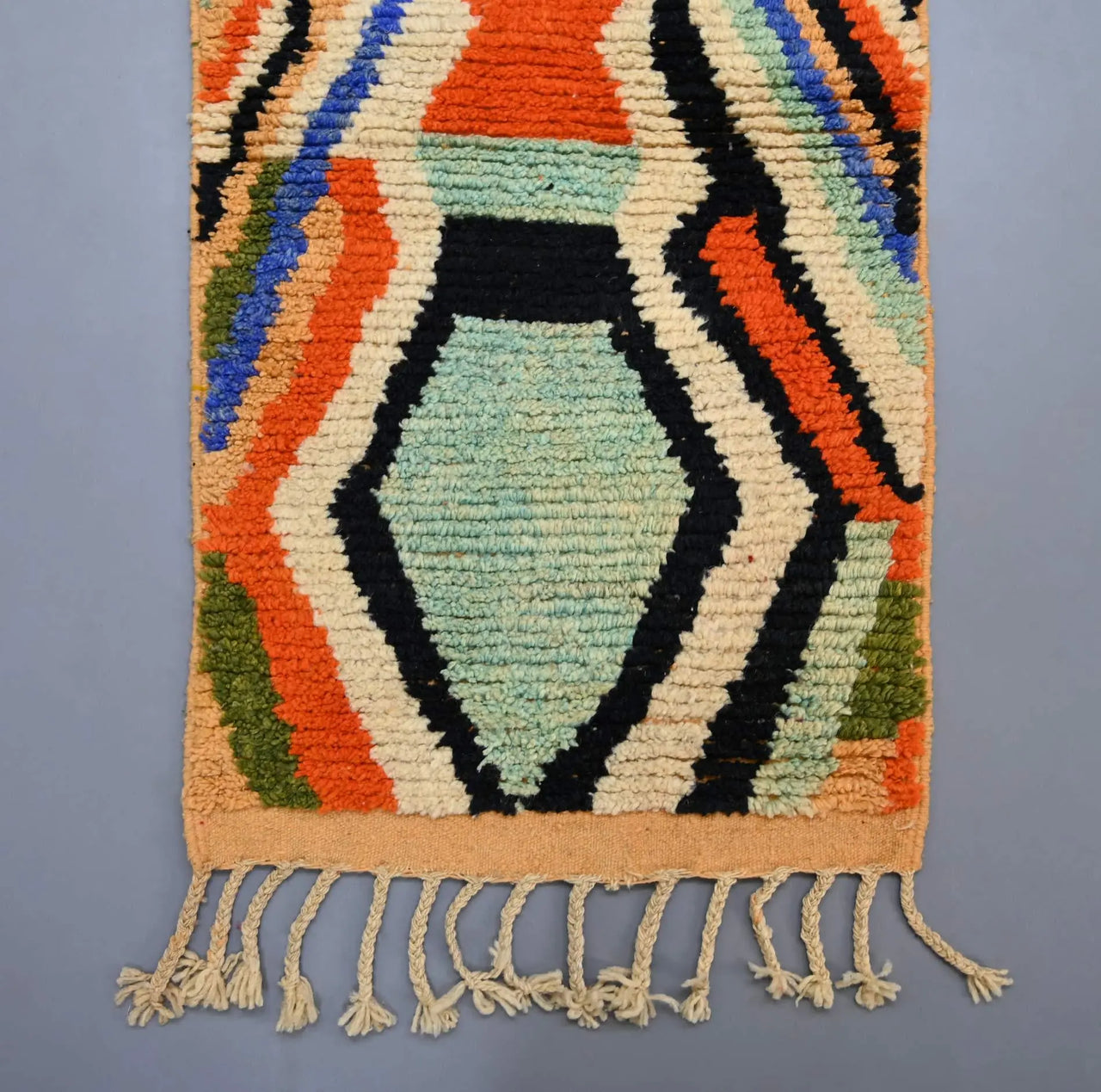 Vintage Runner Moroccan Rug 2.4 x 9.5 feet / 75 x 292 cm - Ettilux Home
