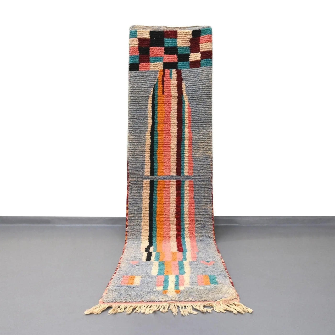 Vintage Runner Moroccan Rug 2.4 x 9.9 feet / 73 x 304 cm - Ettilux Home