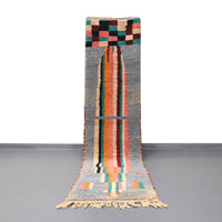 Vintage Runner Moroccan Rug 2.4 x 9.9 feet / 73 x 304 cm - Ettilux Home