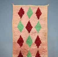 Vintage Runner Moroccan Rug 2.5 x 11.9 feet / 78 x 364 cm - Ettilux Home