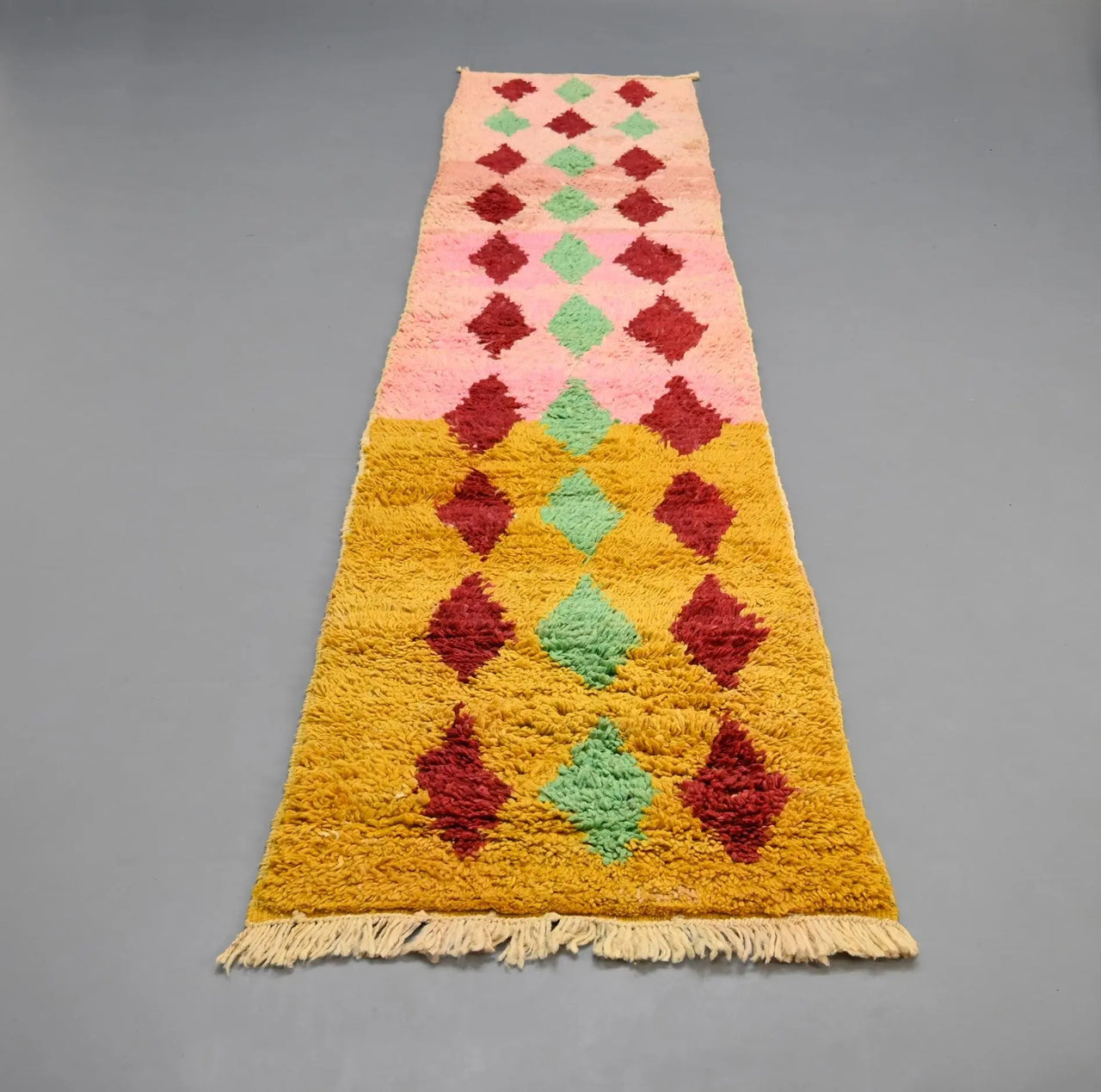 Vintage Runner Moroccan Rug 2.5 x 11.9 feet / 78 x 364 cm - Ettilux Home