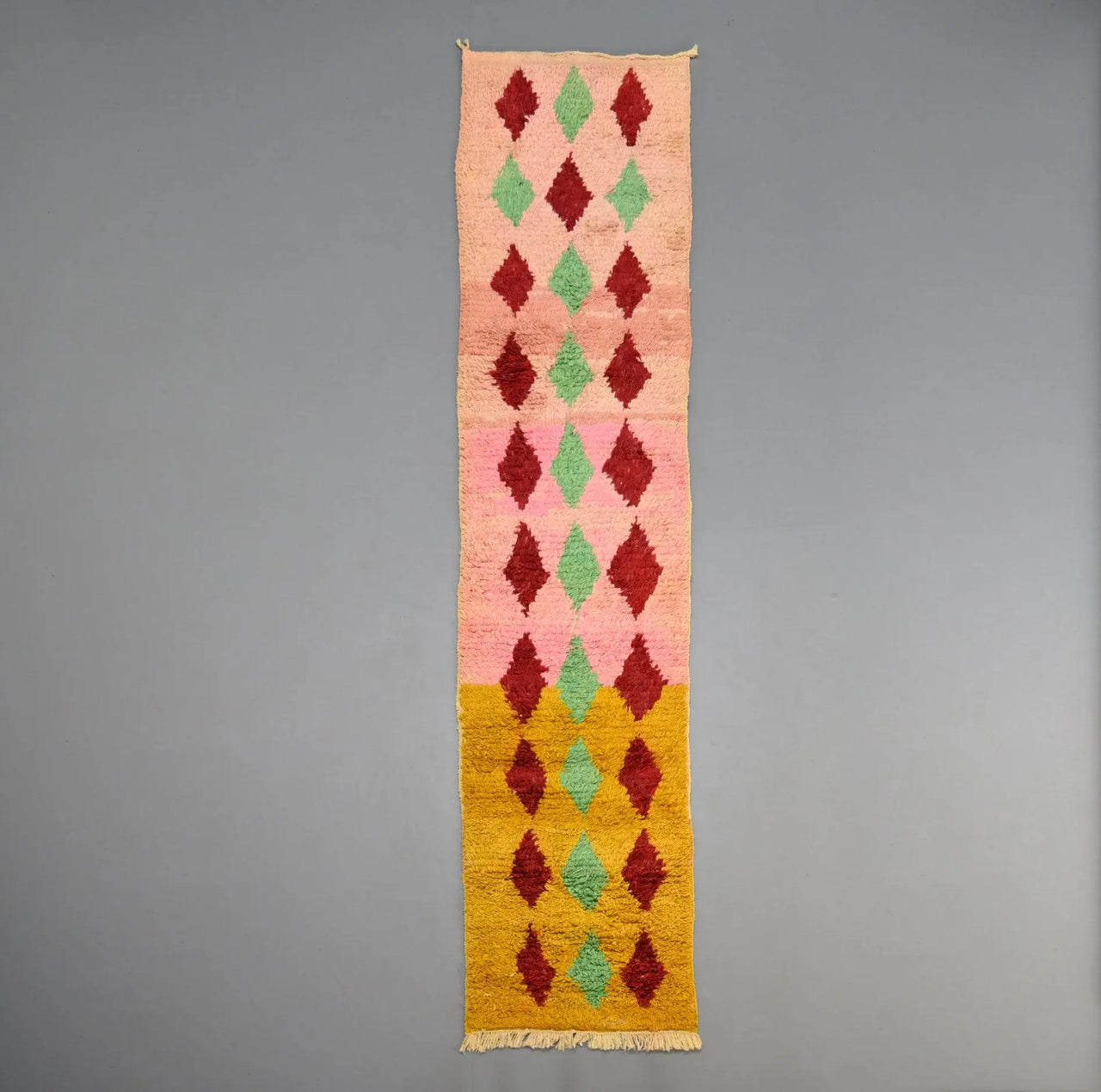 Vintage Runner Moroccan Rug 2.5 x 11.9 feet / 78 x 364 cm - Ettilux Home