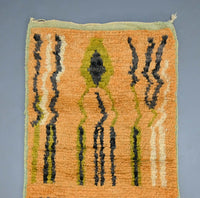 Vintage Runner Moroccan Rug 2.6 x 9.8 feet / 80 x 301 cm - Ettilux Home