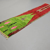 Vintage Runner Rug 2.2 x 9.9 feet / 67 x 302 cm - Ettilux Home