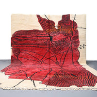 Thumbnail for Warda Beni Mrirt Moroccan Rug 10.1 X 13.3 ft / 310 X 406 cm - Ettilux Home