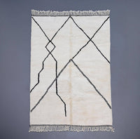 Thumbnail for White Authentic Beni Ourain Rug - Ettilux Home