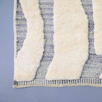 Thumbnail for White Custom Made Luxury Beni Mrirt Rug - Ettilux Home
