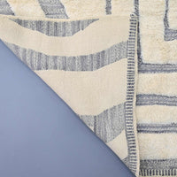 Thumbnail for White Custom Made Luxury Beni Mrirt Rug - Ettilux Home