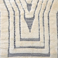 Thumbnail for White Custom Made Luxury Beni Mrirt Rug - Ettilux Home