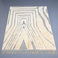 Thumbnail for White Custom Made Luxury Beni Mrirt Rug - Ettilux Home