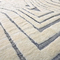 Thumbnail for White Custom Made Luxury Beni Mrirt Rug - Ettilux Home