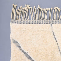 Thumbnail for White Custom Made Luxury Beni Mrirt Rug - Ettilux Home