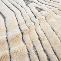 Thumbnail for White Custom Made Luxury Beni Mrirt Rug - Ettilux Home
