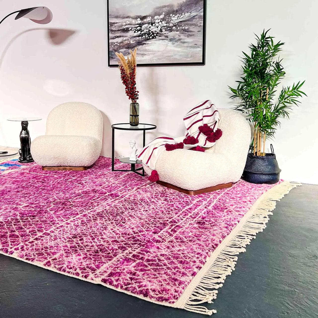 Yasmine Beni Mrirt Custom Moroccan Luxury Rug - Ettilux Home