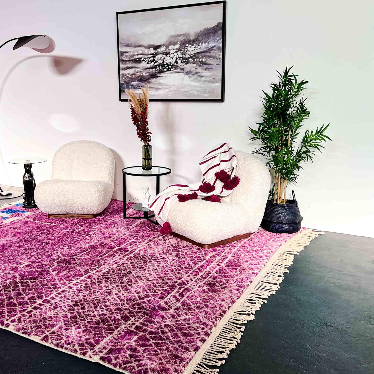 Yasmine Beni Mrirt Custom Moroccan Luxury Rug - Ettilux Home