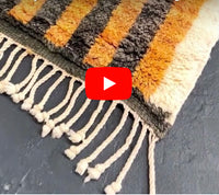 Coal Beni Mrirt Rug  9.2 X 12.6 ft /  282 X 385 cm